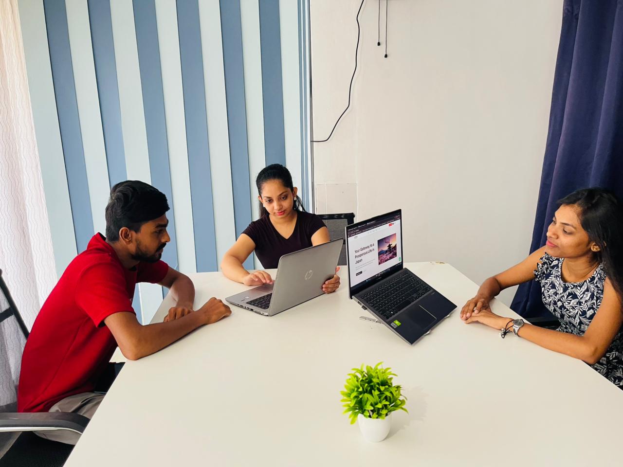 Team collaboration meeting